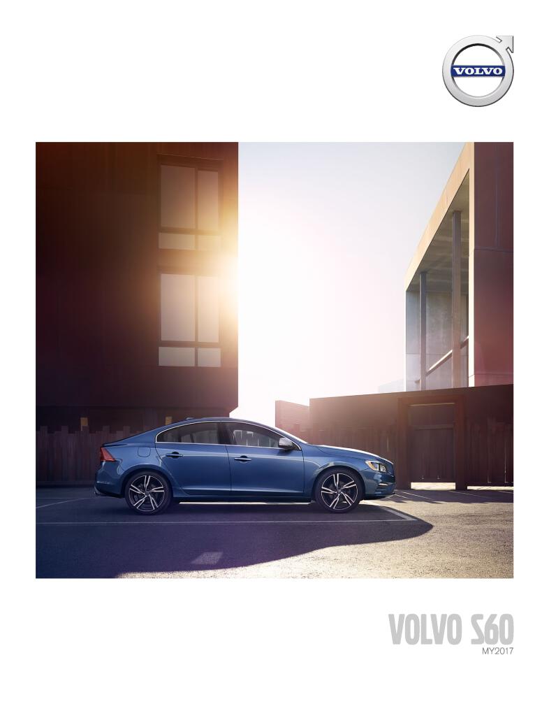 2017 volvo us s60.pdf (2.27 MB) - Katalogy a prospekty - Anglicky (EN)